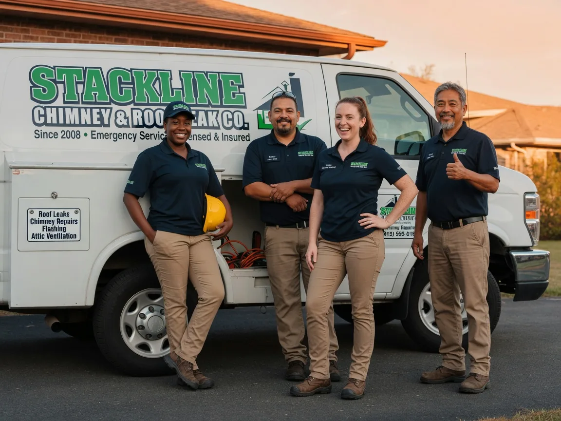 Chimney flashing repair company in Vermont, IL